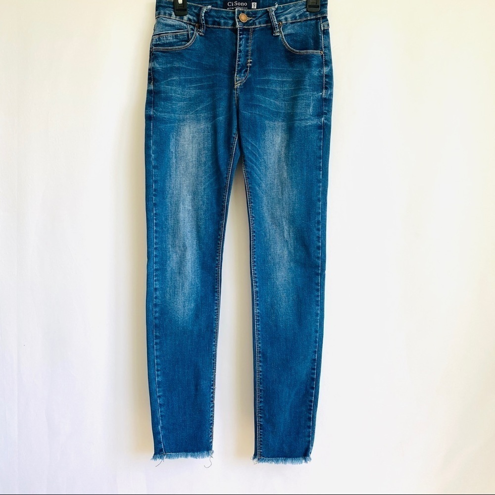 CiSono Jeans Frayed‎ Bottoms Size 29